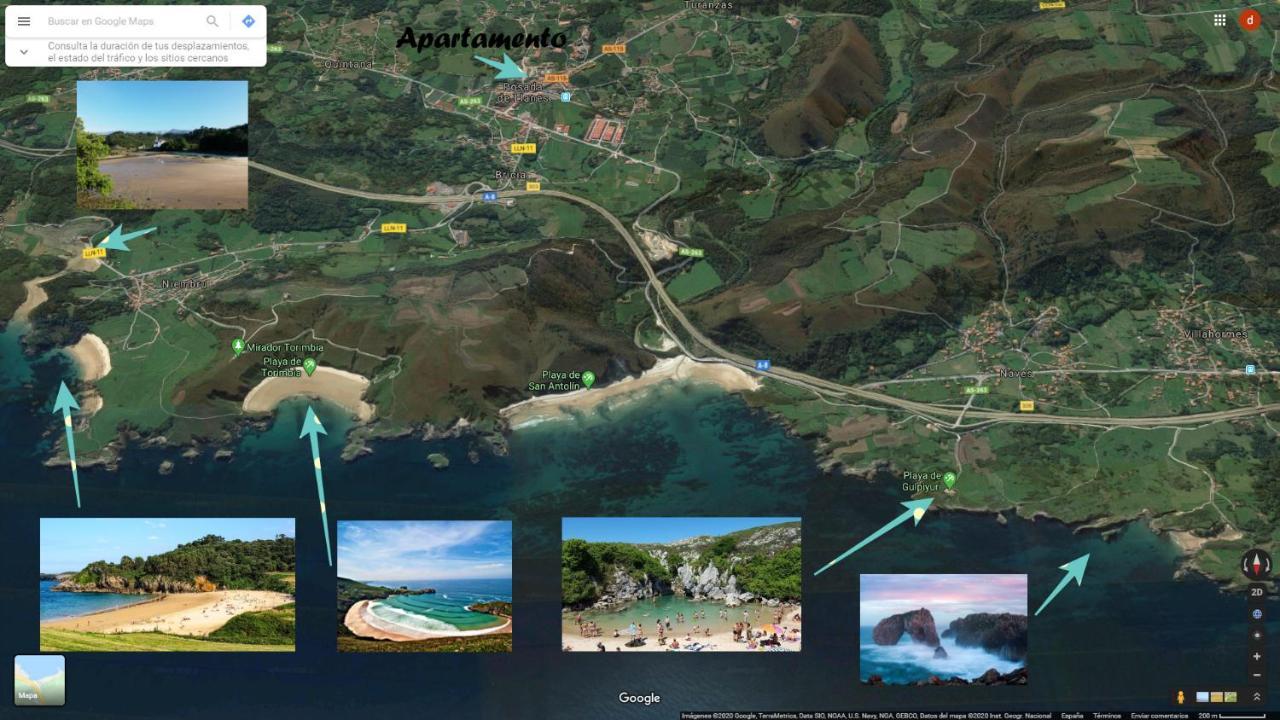 Apartamento Playa De Toranda Posada De Llanes Luaran gambar
